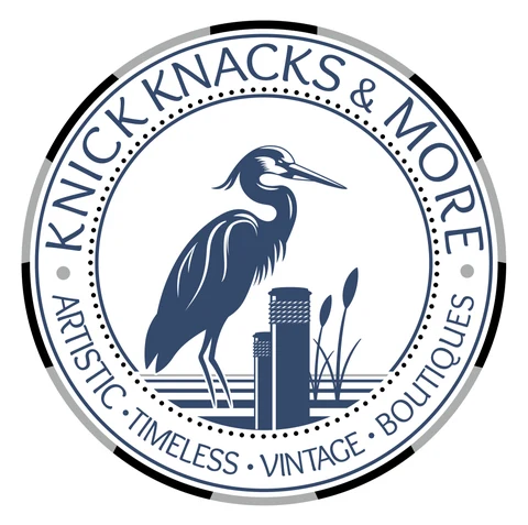 Charleston furniture - Knick Knacks & More logo Logo of Knick Knacks & More, a home and furniture store in Charleston, SC
