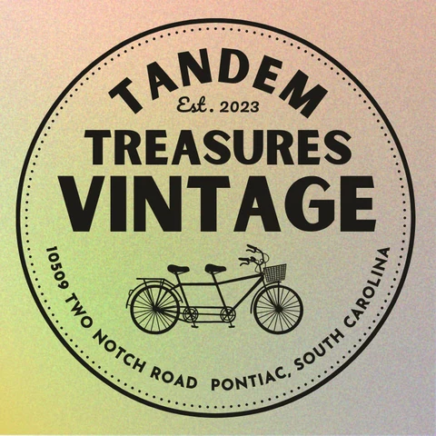 Logo of Tandem Treasures, a thrift store in Charleston, SC