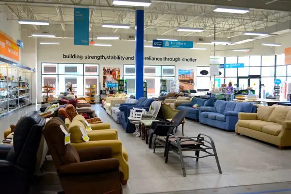 Habitat ReStore, a thrift store in Charlotte, NC (11812 Carolina Pl Pkwy)