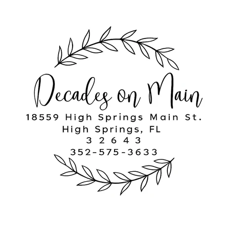 Jacksonville antiques - Decades on Main logo Logo of Decades on Main, an antique store in Jacksonville, FL