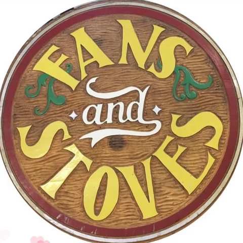 Logo of Fans & Stoves Antique Mall, an antique mall in Jacksonville, FL