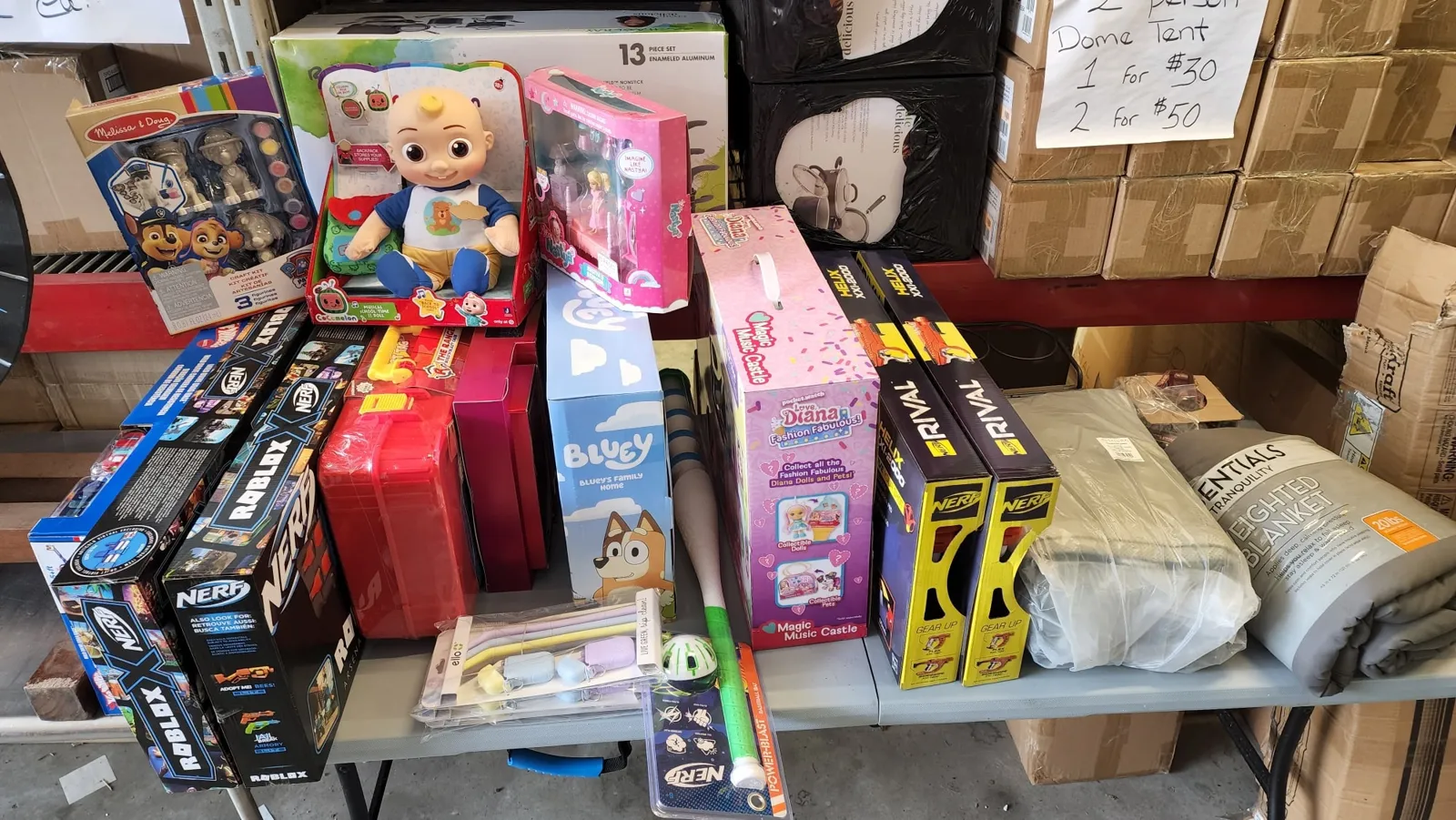 Niner & Grandson’s Bargain Barn, an overstock and liquidation store in Jacksonville, FL