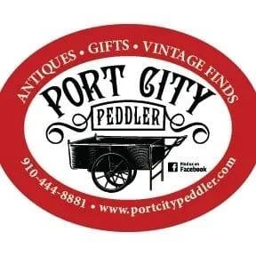 Logo of Port City Peddler, an antique mall in Wilmington, NC